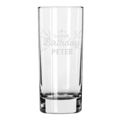 Glas graveren als verjaardagscadeau